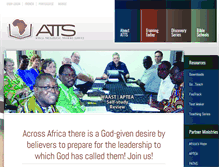 Tablet Screenshot of africaatts.org